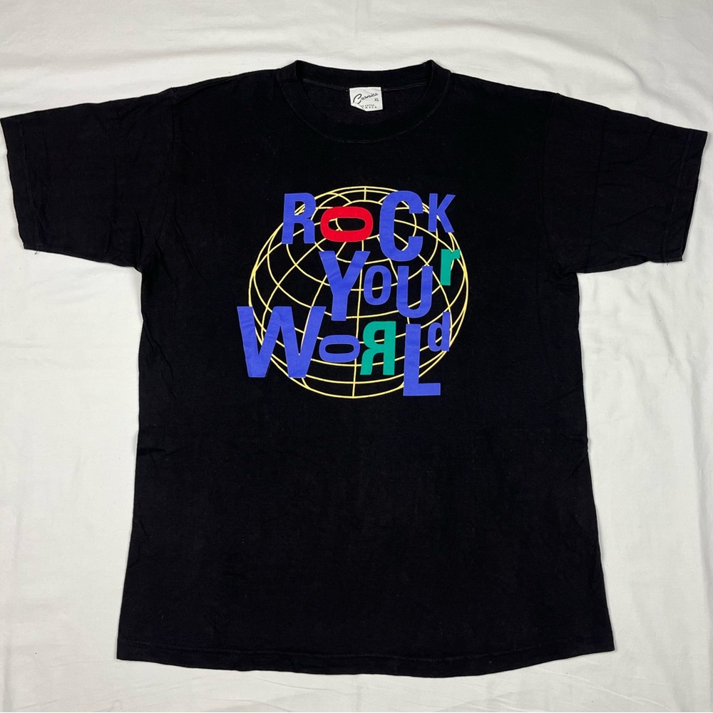 Vtg Cronies Rock And Roll Hall Of Fame Mens T-Shirt XL 90s Double Sided A4